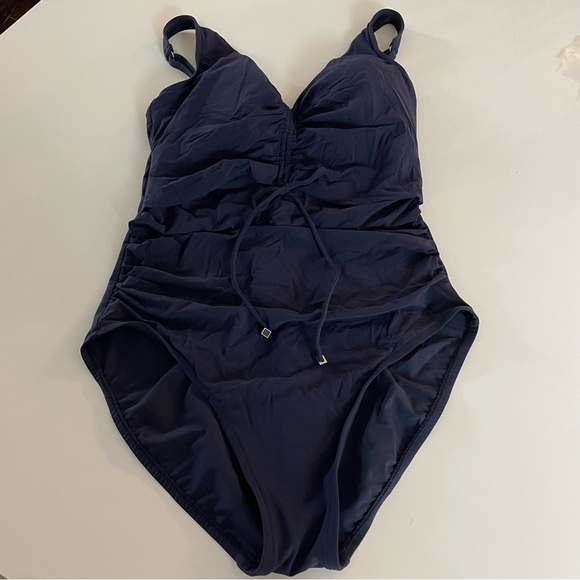 New! MagicSuit Navy Blue Morningstar One Piece Swimsuit 20570 - Picture 3 of 14